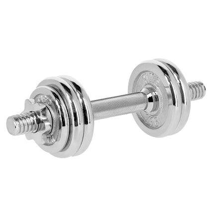 Haltere reglabile cromate cu carcasă, 15 kg