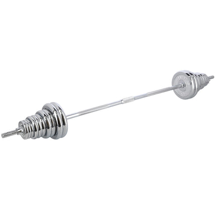 Adjustable Chrome Dumbbells with Case, 50kg Set