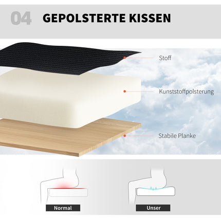 Scaun de desen reglabil cu suport lombar – Negru
