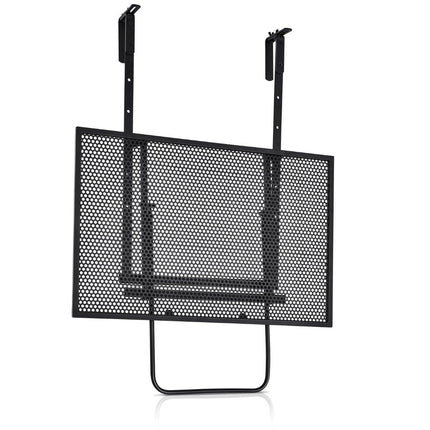 Raft de fier suspendat reglabil - 5 înălțimi, 60,5 x 48 cm, negru