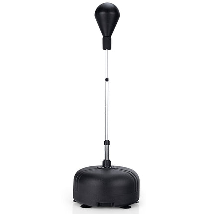 Minge de box cu înălțime reglabilă și suport – neagră, include mănuși