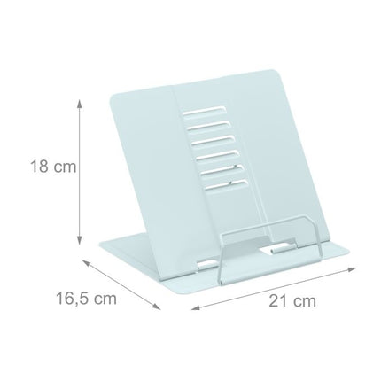 Suporturi metalice reglabile pentru cărți, albastru/roz, set de 2