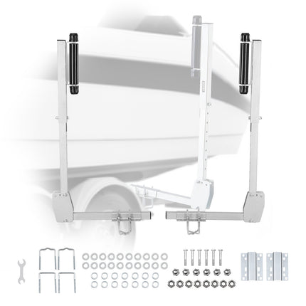 Adjustable Roller Boat Trailer Guides, 2-Pack 700–1050mm