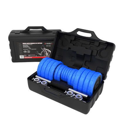 Haltere cauciucate reglabile 30 kg