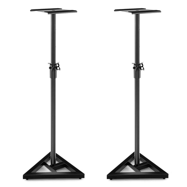 Suporturi pentru difuzoare reglabile, 97-157 cm, capacitate 50 kg, negru
