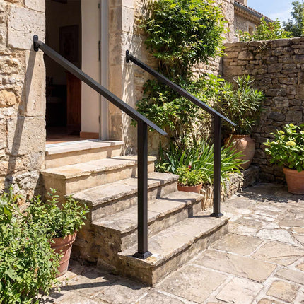 Balustradă reglabilă de perete pentru trepte exterioare de 3/4"