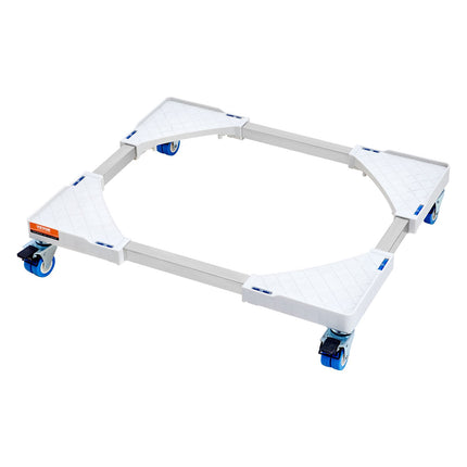 Adjustable Washer Dryer Stand, Locking Casters, 381-615mm