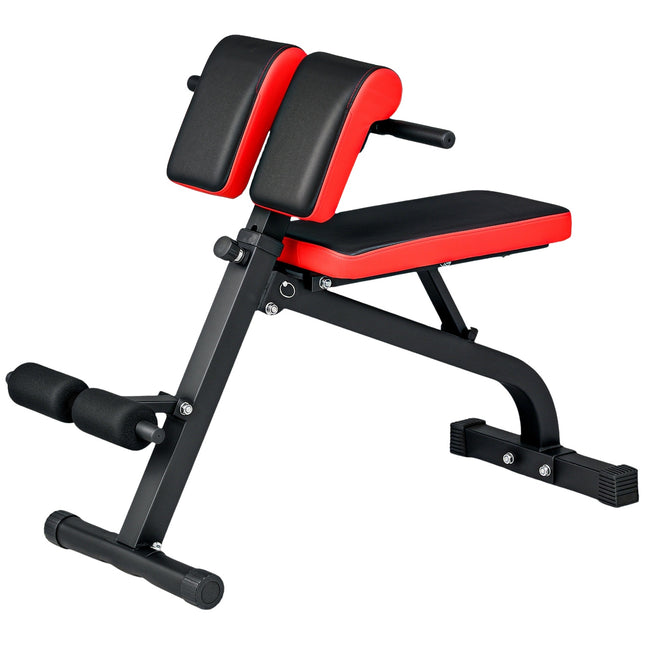 Adjustable weight bench, foldable, steel, up to 120 kg capacity