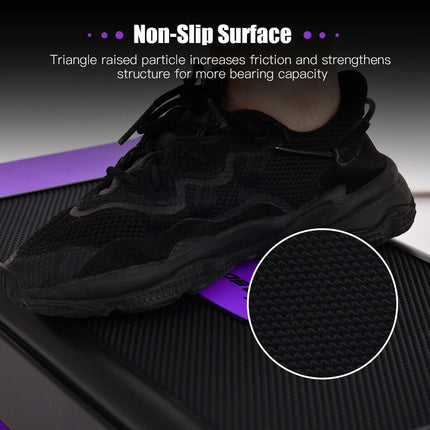 Platformă aerobică cu trepte, înălțime reglabilă pe 3 niveluri, violet
