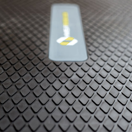 Platformă Aerobic Step, Înălțime reglabilă, Negru/Roșu