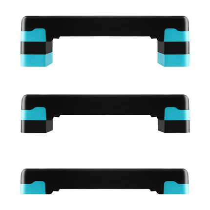 Platformă Aerobic Step, Black-Mint, Înălțime reglabilă