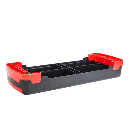 Platformă Aerobic Step, Negru-Roșu, Înălțime reglabilă