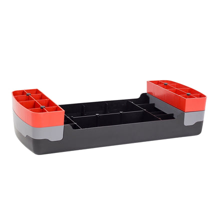Platformă Aerobic Step, Negru/Roșu, Înălțime reglabilă