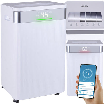 Dezumidificator de aer 20L/zi, WiFi, rezervor de 4.3L, temporizator