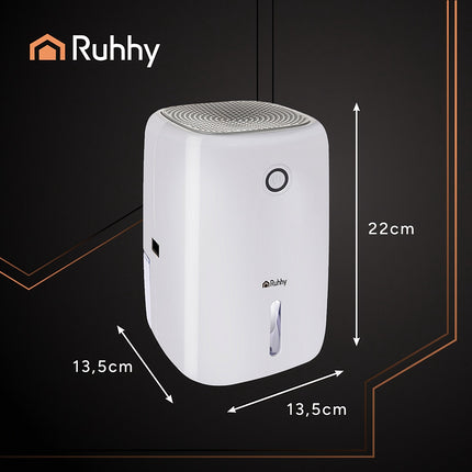 Dezumidificator de aer, compact și silențios, rezervor de 800 ml