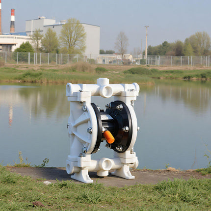 Air Operated Double Diaphragm Pump, 17 L/min, PP Body