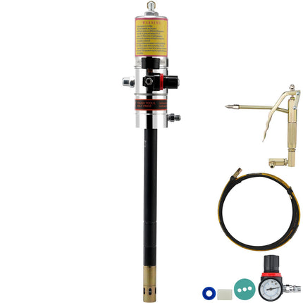 Air Operated Grease Pump 50:1, 13 ft Hose, Grease Gun