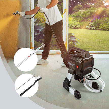 Airless Paint Sprayer 650W, 2900 PSI, Stand Kit