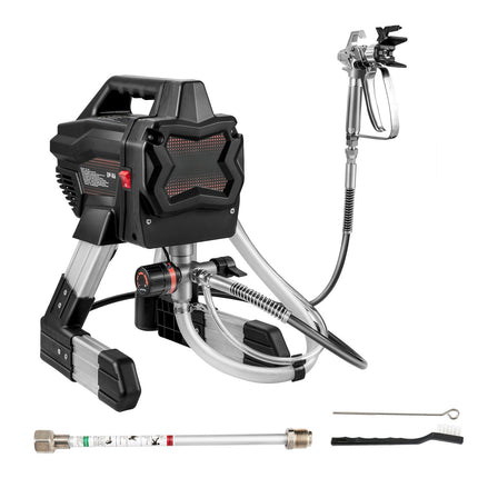 Airless Paint Sprayer 650W, 2900 PSI, Stand Kit