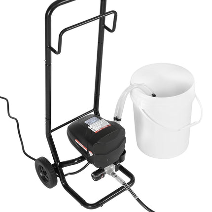 Airless Paint Sprayer, 650W 3000 PSI Cart, 50 ft Hose