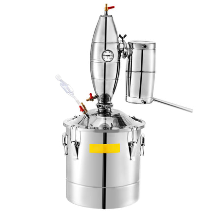 Alcohol Distiller 30L, 304 Stainless Still With Pump