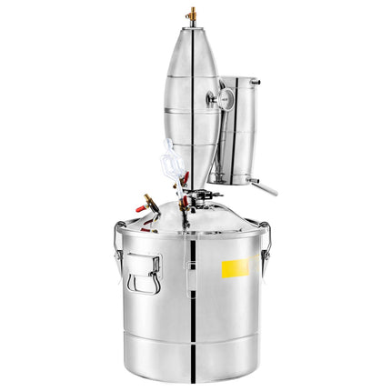 Alcohol Distiller 30L, 304 Stainless Still With Pump