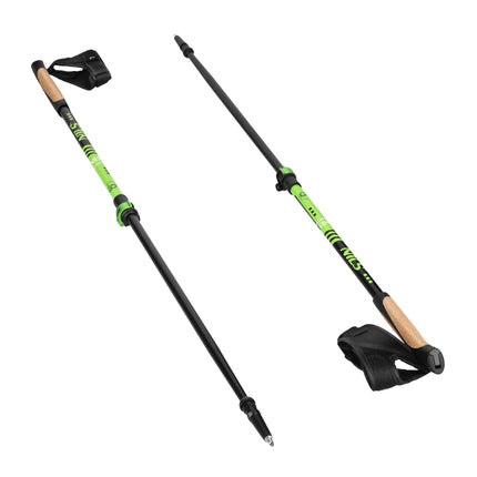 Bețe din aluminiu Nordic Walking, lungime reglabilă