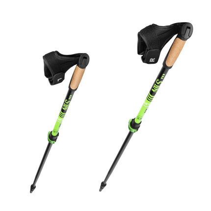 Bețe din aluminiu Nordic Walking, lungime reglabilă