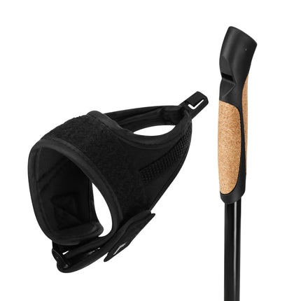 Bețe din aluminiu Nordic Walking, lungime reglabilă