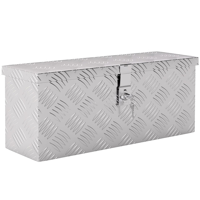 Cutie de scule din aluminiu cu blocare, ușoară, 50x15,5x20,5 cm