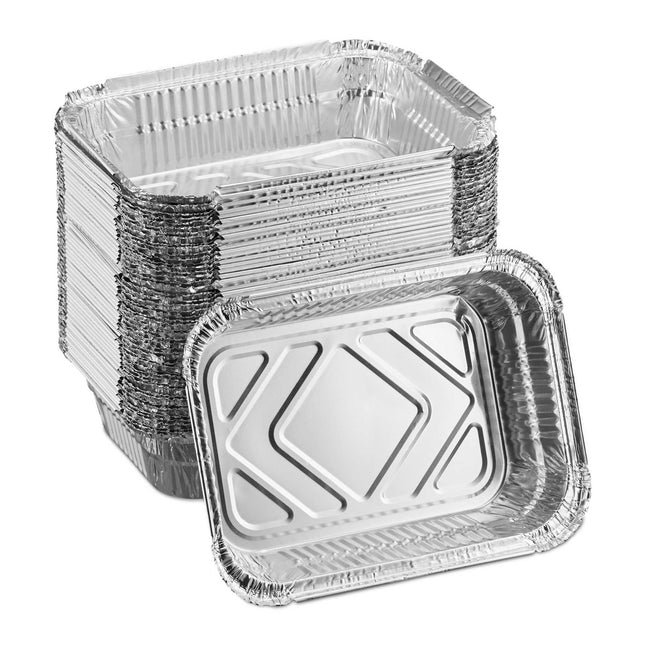 Tava gratar din aluminiu, set de 50