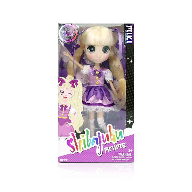 Papusa Anime Miki, Dimensiune 30 cm, Figurina de Colectare