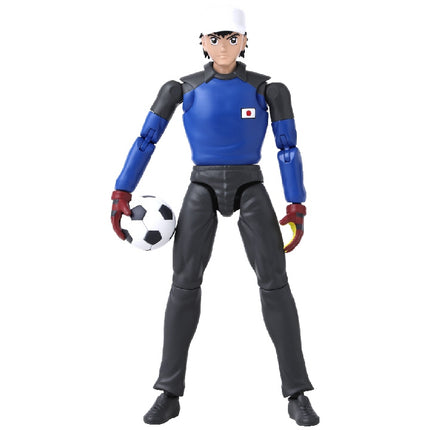 Figurină Anime Heroes Căpitanul Tsubasa cu accesorii, 16 cm - Genzo Wakabayashi