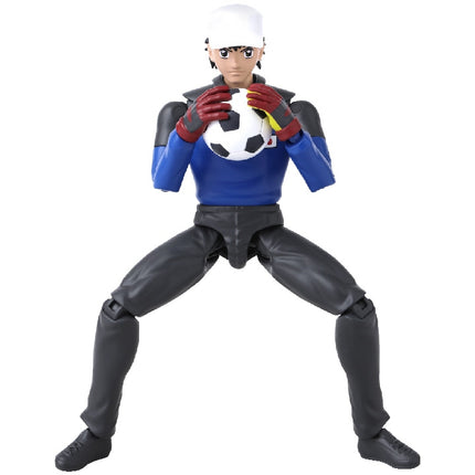 Figurină Anime Heroes Căpitanul Tsubasa cu accesorii, 16 cm - Genzo Wakabayashi