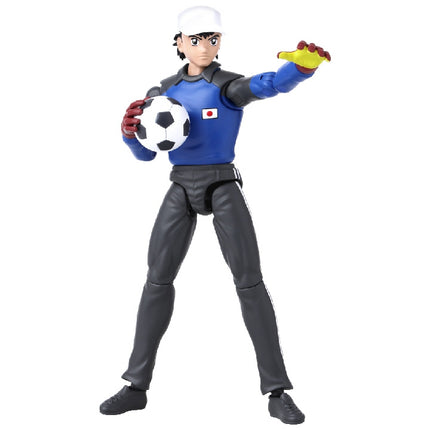 Figurină Anime Heroes Căpitanul Tsubasa cu accesorii, 16 cm - Genzo Wakabayashi