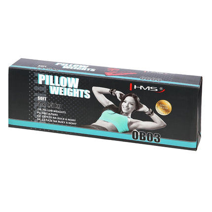 Greutăți pentru glezne și încheieturi, roșu, 2 x 1,5 kg