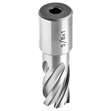 Annular Cutter Set, 5-Pc Weldon Shank, 5/8 in HSS