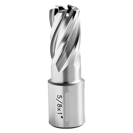 Annular Cutter Set, 5-Pc Weldon Shank, 5/8 in HSS