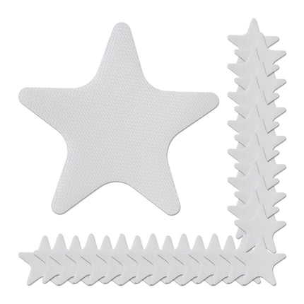 Autocolante anti-alunecare cu stele de mare, pachet de 30, transparente