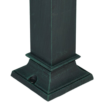 Fântână antică de grădină cu robinet auriu, 80 cm