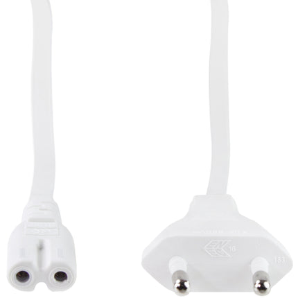 Appliance cable Euro - C7 White 1.8m
