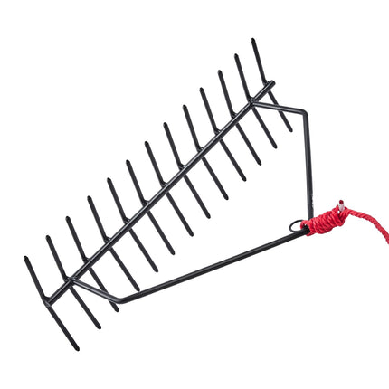 Aquatic Weed Rake 24 In, Double-Sided, 30 Ft Rope