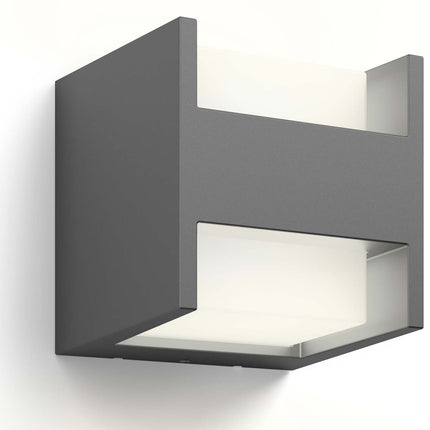 Arbor Wall Lamp Ultra Efficient LED 2x3.8W 800lm Anthracite
