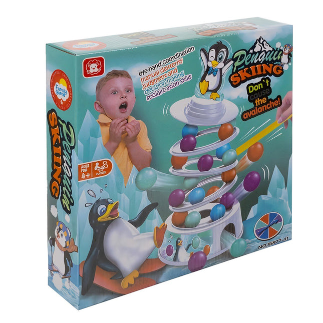 Jocul arcade "Penguin pe turn" Kruzzel 24718