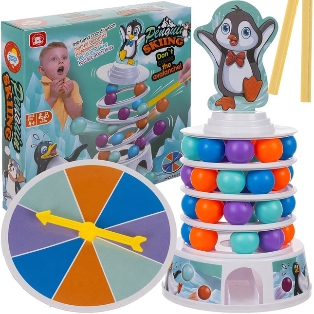 Jocul arcade "Penguin pe turn" Kruzzel 24718