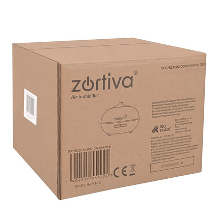 Aroma Diffuser Humidifier 400 ml with Remote Control, 8 LED Colours, Timer
