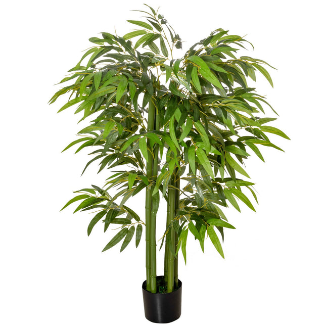 Artificial bamboo plant, 140 cm, 780 leaves, indoor decoration