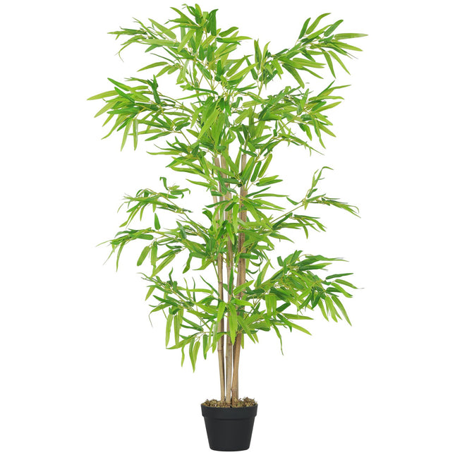 Artificial bamboo plant 150cm with pot for home and office decoration