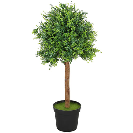 Plantă artificială de cimiș, 90 cm, rezistentă la UV, în ghiveci