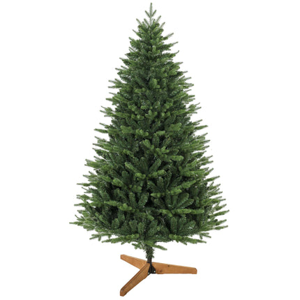 Brad de Crăciun artificial, 180 cm, brad nordic cu suport de pin